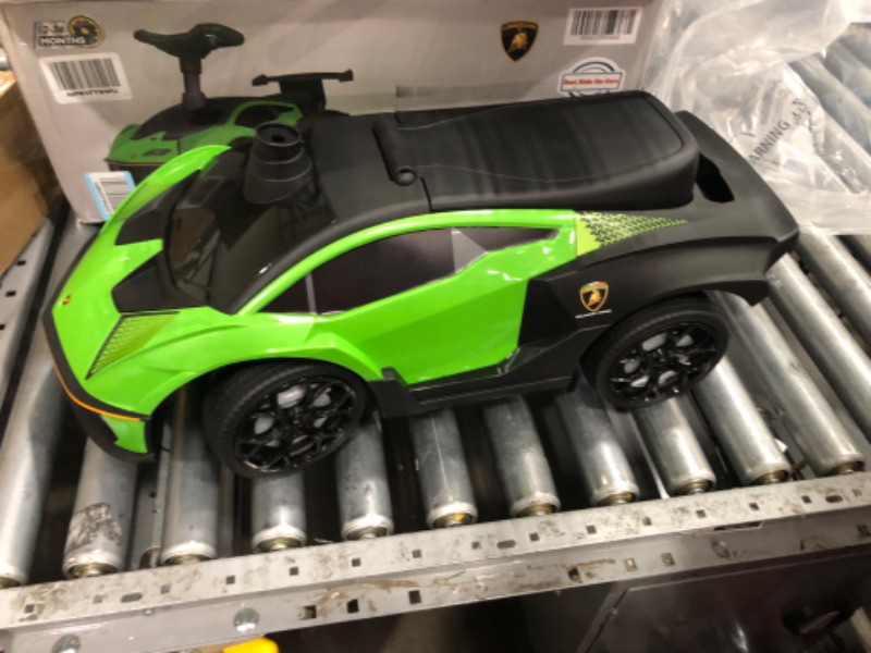 Photo 3 of Best Ride On Cars Lamborghini Essenza SCV12 Push Car, Green