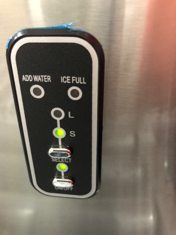 Photo 2 of (PARTS ONLY)EUHOMY Ice Maker Machine Countertop, 26 lbs in 24 Hours, 9 Cubes Ready in 8 Mins, Electric ice maker and Compact potable ice maker with Ice Scoop and Basket. Perfect for Home/Kitchen/Office, (Sliver)
