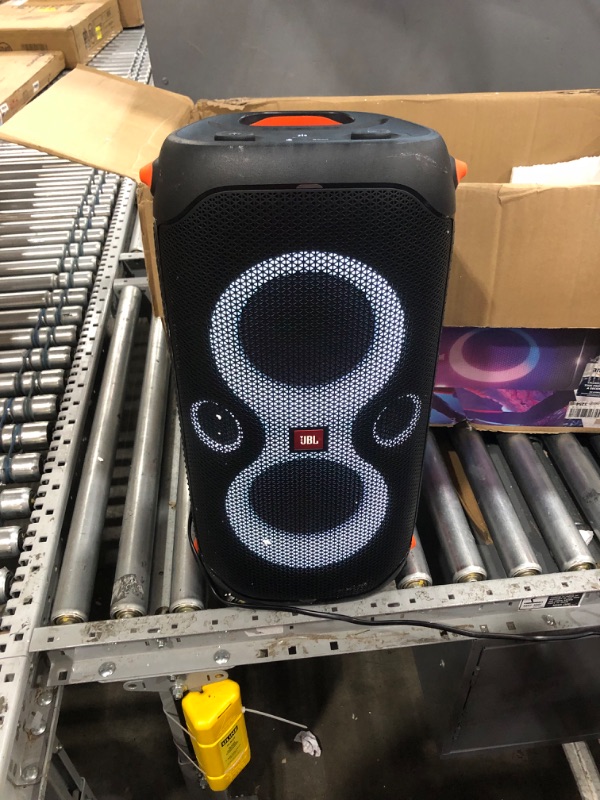 Photo 2 of JBL Partybox 310 - Portable Party Speaker with Long Lasting Battery, Powerful JBL Sound and Exciting Light Show,Black