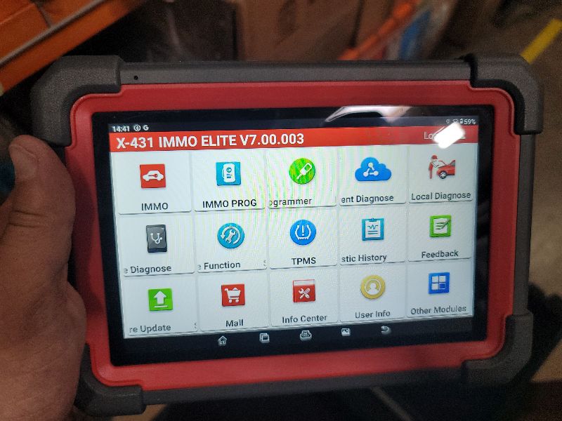 Photo 16 of LAUNCH X431 IMMO Elite 2023 Newest Key Programming Tool with X-PROG3 Key Programmer, Car ECU Clone/match, CANFD&DOIP Diagnostic scan tool, 39+ Services Active Test All System Scanner 2 Yrs Free Update