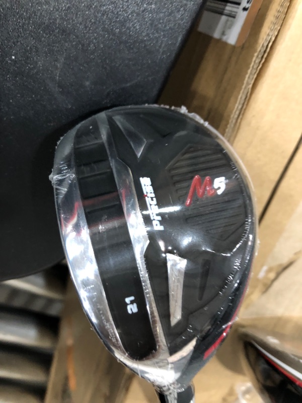 Photo 1 of Precise M5 Men's Complete Golf Clubs Package Set Includes Titanium Driver, S.S. Fairway, S.S. Hybrid, S.S. 5-PW Irons, Putter, Stand Bag, 3 H/C's Right Hand