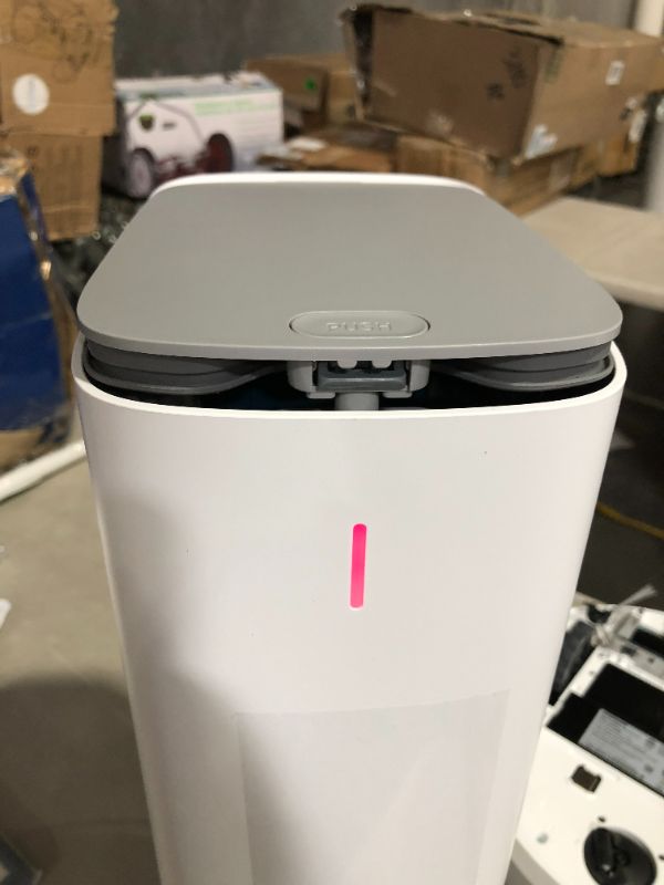 Photo 1 of **PARTS ONLY**
SAMSUNG Jet Bot+ Robot Vacuum Cleaner w/ Clean Station, VR30T85513W/AA
