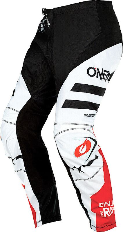 Photo 1 of O Neal Element Squadron Mens MX Offroad Pants White/Black 42 USA
