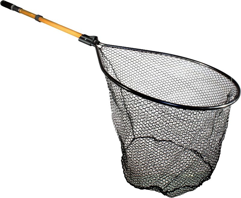 Photo 1 of Frabill Conservation Series Landing Net with Camlock Reinforced Handle, 20 X 23-Inch, Premium Landing Net, Multi (9510)
