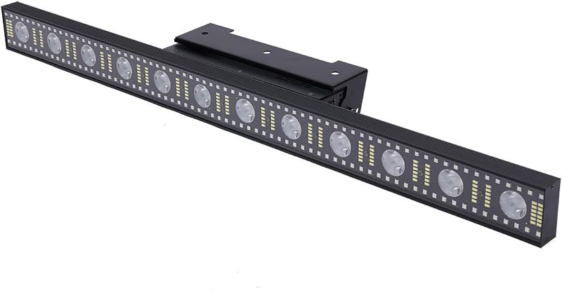 Photo 1 of 120W Beam Wash Strobe Matrix, 3 in 1 LED Stage Light Effect Bar DJ Party Show, Wall Wash Bar Light DMX Stage Color RGB Mixing Strip Light Disco Party Show Lamp
