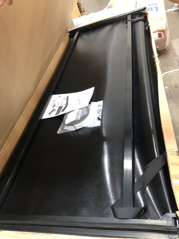 Photo 1 of *USED* vks Soft Tri-Fold Truck Bed Tonneau Cover Compatible with 2014-2018 Silverado/Sierra 1500/15-18 Silverado/Sierra 2500HD/3500HD Extra Short Bed 6'6"