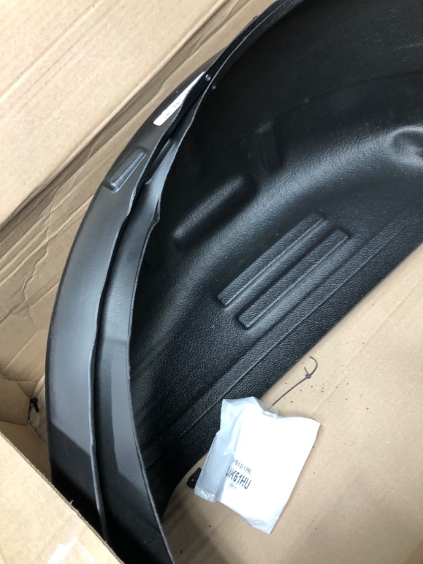 Photo 2 of Husky Liners Wheel Well Guards | Rear Wheel Well Guards - Black | 79121 | Fits 2015-2020 Ford F-150 (Will not fit Raptor) 2 Pcs Black Rear Wheel Well Guards Fits All Models EXCEPT For Raptor