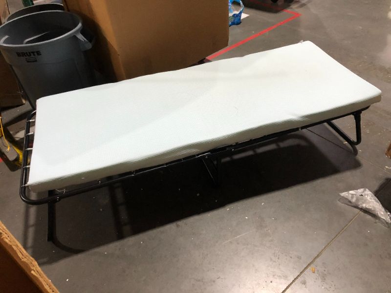 Photo 1 of **See Notes**
Simmons Beautysleep Folding Guest Bed with Memory Foam Mattress, Twin