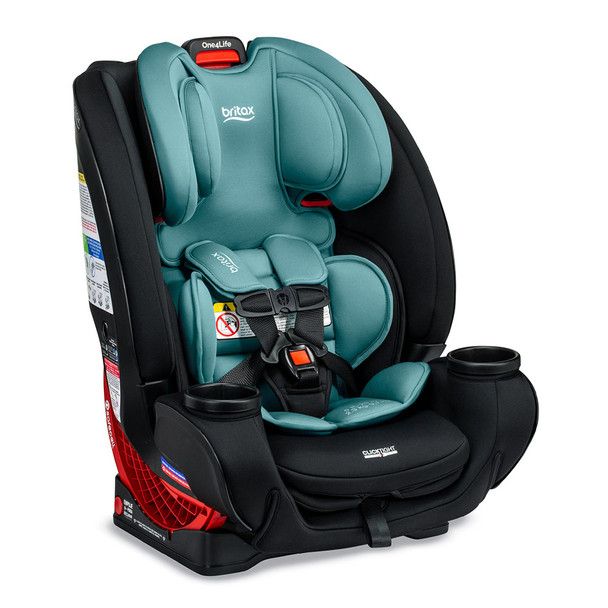 Photo 1 of Britax One4Life Convertible Car Seat, 10 Years of Use from 5 to 120 Pounds, Converts from Rear-Facing Infant Car Seat to Forward-Facing Booster Seat, Machine-Washable Fabric, Jade Onyx