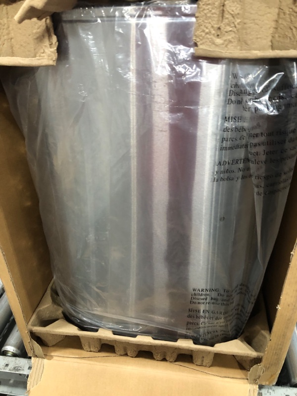 Photo 1 of 21 Gal. Auto-Open Infrared Trash Can