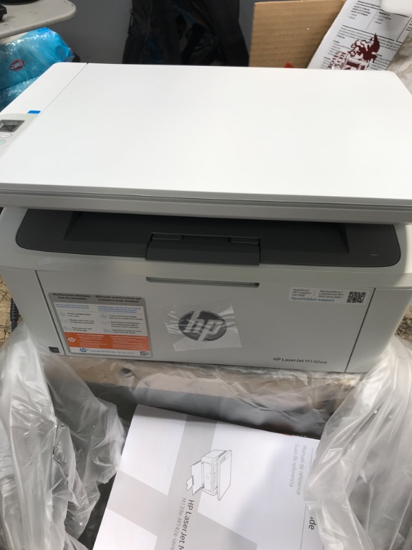 Photo 3 of (PARTS ONLY)LaserJet M140we Wireless Black and White Laser Printer with 6 months of Instant Ink included with HP+