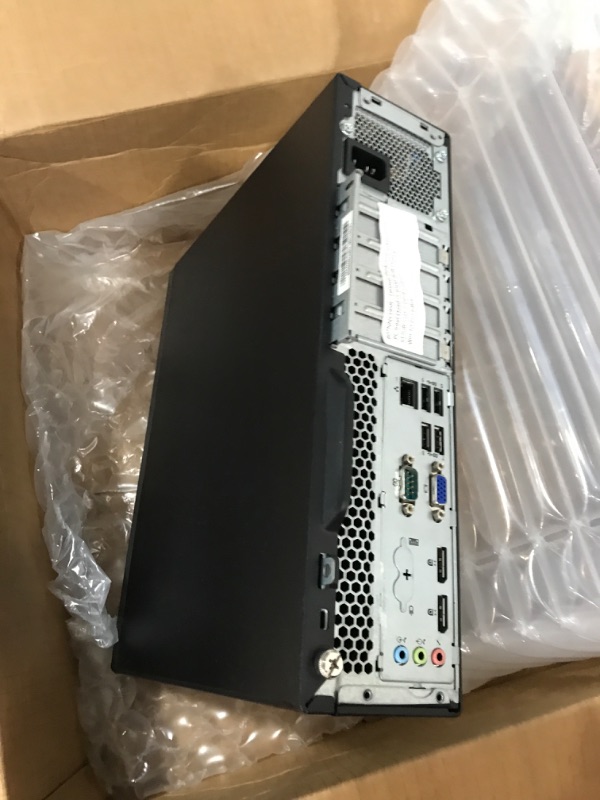 Photo 1 of Lenovo Thinkcentre M910 SFF PC Intel Quad i5-6500 3.20GHz (Max 3.60GHz) 8GB DDR4 512GB SSD (No DVD+/W) 2-DP 8-USB3.0 Win 10 Pro 64bit (Certified Refurbished)