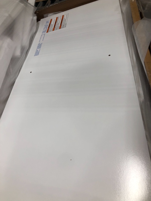 Photo 1 of Delta Children Flat Top Changing Table with Wheels and Changing Pad - Greenguard Gold Certified, Bianca White Bianca White Flat Changing Table