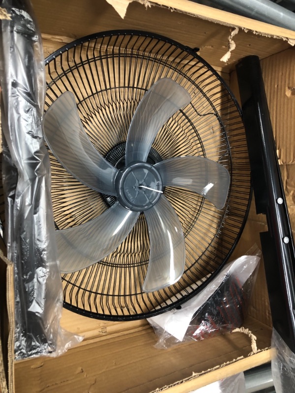 Photo 3 of 16" Oscillating Pedestal Stand Up Fan | Adjustable Height | Ultra Quiet DC Motor|
