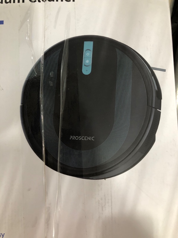 Photo 1 of Proscenic 850T Robot Vacuum and Mop Combo, WiFi/App/Alexa/Siri Control, Robotic Vacuum Cleaner with Gyro Navigation, Boundary Strip Included, Self-Charging, Slim, Good for Hard Floor, Pet Hair, Carpet
