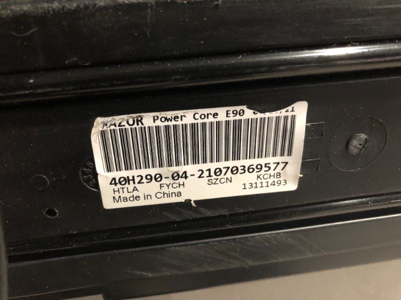 Photo 1 of ***NO CHARGER***
Razor Power Core E90 Electric Scooter