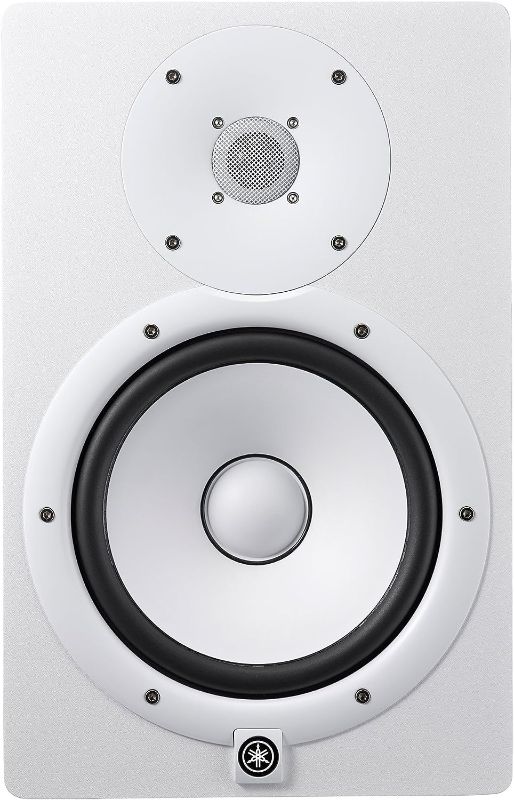 Photo 1 of Yamaha HS8 W 8-Inch Powered Studio Monitor Speaker, White
