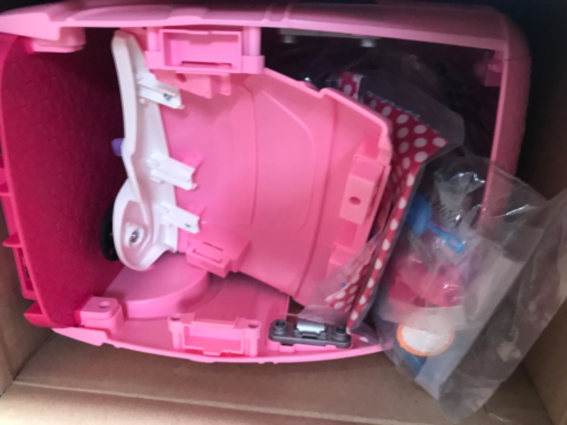 Photo 2 of Barbie Camper Playset With Barbie Accessories, Pool And Furniture, Rolling Vehicle With Campsite Transformation??? [Amazon Exclusive]