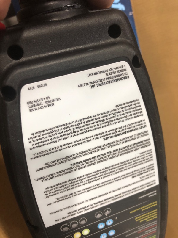 Photo 1 of Camco Power Grip RV Voltage Protector with Integrated Surge Protection, 50 Amp (55306) 50 Amp Voltage Protector