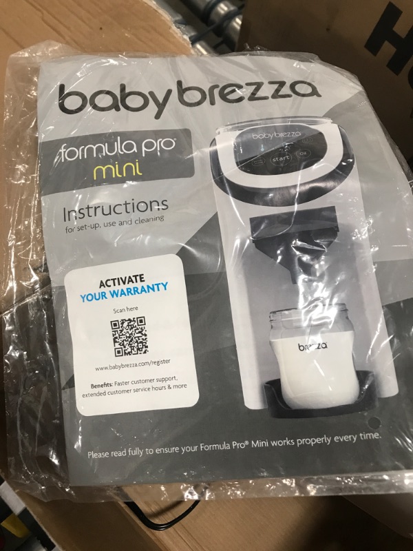 Photo 4 of Baby Brezza Formula Pro Mini Baby Formula Maker – Small Baby Formula Mixer Machine Fits Small Spaces and is Portable for Travel– Bottle Makers Makes The Perfect Bottle for Your Infant On The Go Formula Pro Mini Dispenser Machine