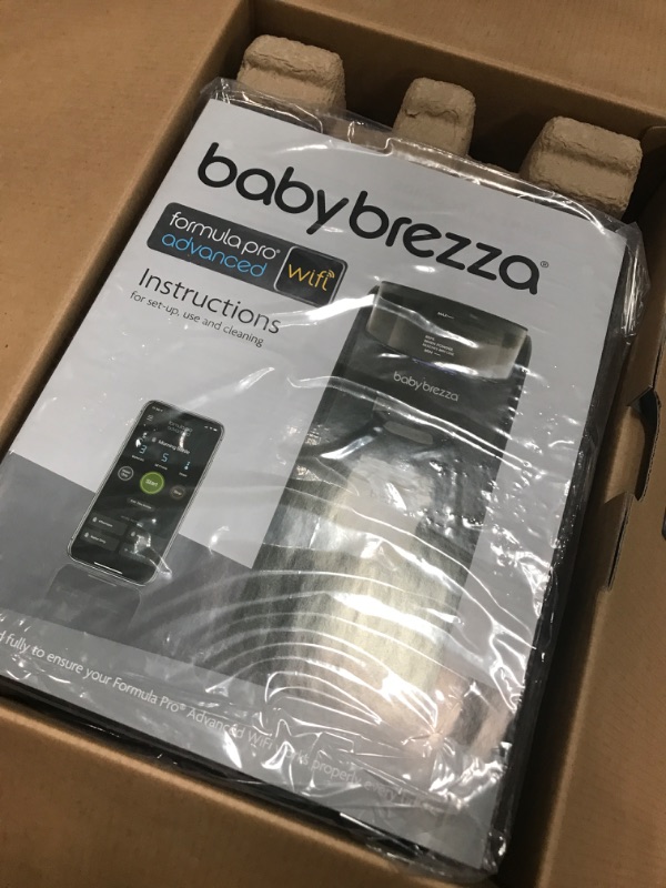 Photo 2 of Baby Brezza Formula Pro Mini Baby Formula Maker – Small Baby Formula Mixer Machine Fits Small Spaces and is Portable for Travel– Bottle Makers Makes The Perfect Bottle for Your Infant On The Go Advanced, WiFi