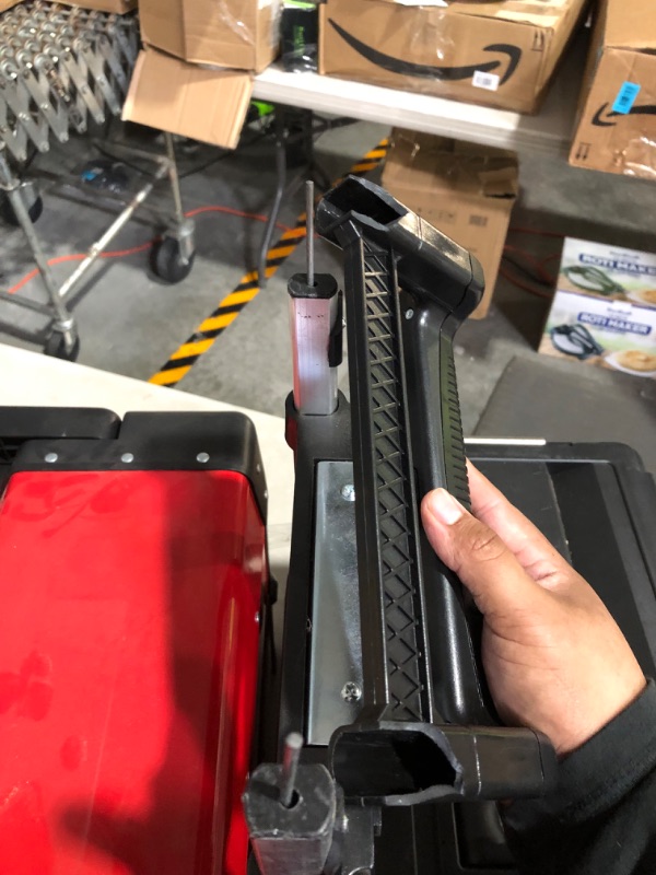 Photo 8 of ***BROKEN ROLLER HANDLE*** BIG RED TRJF-C305ABD Torin Garage Workshop Organizer: Portable Steel and Plastic Stackable Rolling Upright Trolley Tool Box with 3 Drawers, Red