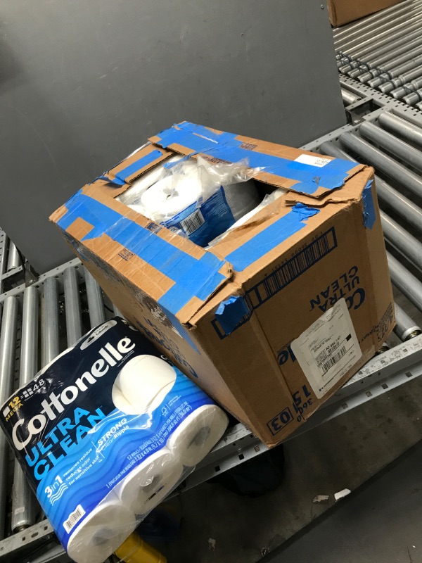Photo 1 of 4 Pack*****Cottonelle Ultra Clean Toilet Paper, Strong Toilet Tissue, 6 Mega Rolls (6 Mega Rolls = 24 Regular Rolls), 312 Sheets per Roll, Packaging May Vary 12 Count 