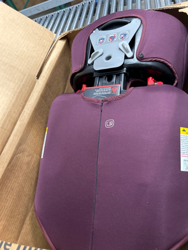 Photo 3 of Diono Everett NXT High Back Booster Car Seat with Rigid Latch, Lightweight Slim Fit Design, 8 Years 1 Booster Seat, Purple NEW! Everett NXT Purple