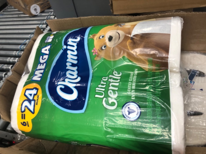 Photo 3 of Charmin Ultra Gentle Toilet Paper, 18 Mega Rolls = 72 Regular Rolls