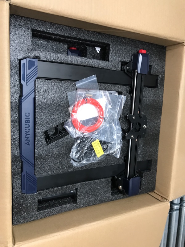 Photo 2 of Anycubic Kobra 2 3D Printer, 5X Faster 250mm/s Max. Printing Speed Upgraded LeviQ 2.0 Auto Leveling with Dual-Gear Extrusion System Efficient Precise Delivery Fully Open Source 8.7"x8.7"x9.84"