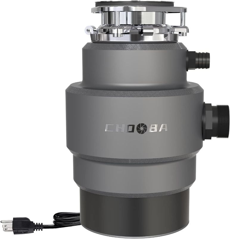 Photo 1 of *USED*
Chooba Garbage Disposal 3/4HP, Food Waste Disposal Continuous Feed, Garbage Disposal with Power Cord
