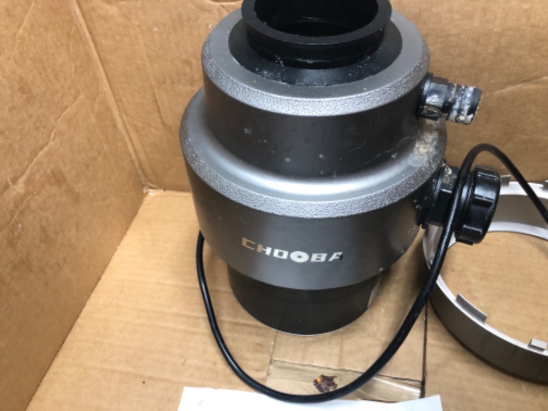 Photo 4 of *USED*
Chooba Garbage Disposal 3/4HP, Food Waste Disposal Continuous Feed, Garbage Disposal with Power Cord
