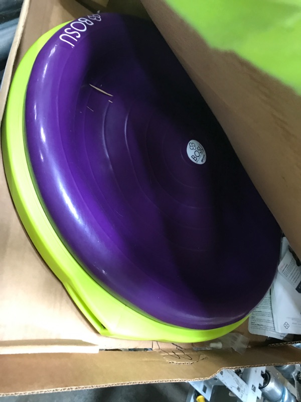 Photo 4 of * item damaged * sold for parts * repair *
Bosu Home Gym Equipment The Original Balance Trainer 26 Inch Diameter Purple/Gray