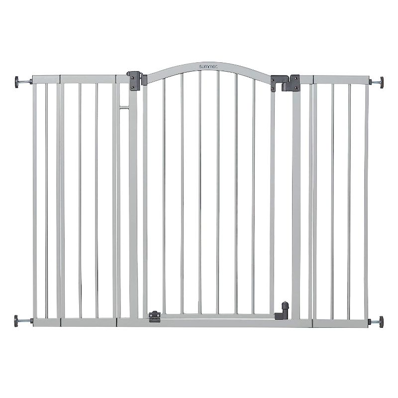 Photo 1 of 
Summer Extra Tall & Wide Safety Pet and Baby Gate, 29.5"-53" Wide, 38" Tall, Pressure or Hardware Mounted, Install on Wall or Banister in...