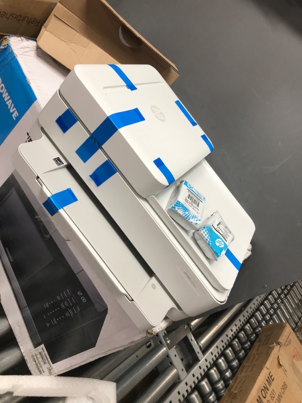 Photo 2 of HP Envy 6452e Wireless Inkjet Color All-in-One Printer, Print Copy Scan, 35 Sheet ADF, 2-Side Printing, WiFi USB Connectivity, Instant Ink Ready, Home or Office Inkjet Printers, White (Renewed)