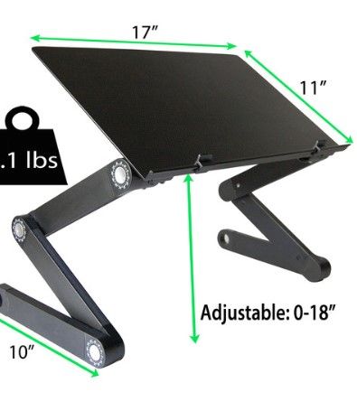 Photo 1 of Uncaged Ergonomics WorkEZ Adjustable Monitor Stand