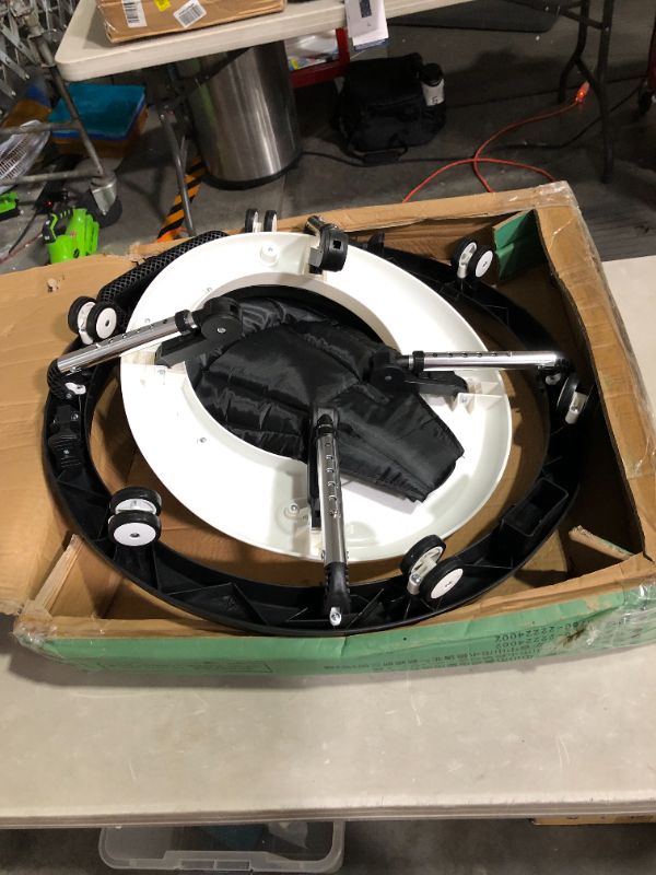 Photo 1 of Baby Walker with Wheels, Foldable Black