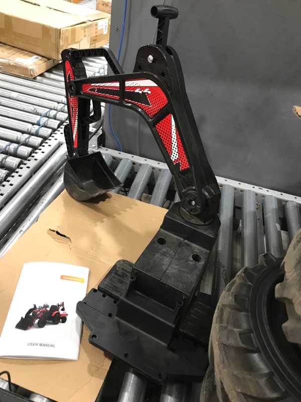 Photo 1 of *accessories only* Hetoy 3 in 1 Ride on Tractor, Excavator & Bulldozer, 24V Electric Vehicle w/Trailer, Digger, EVA Tires
