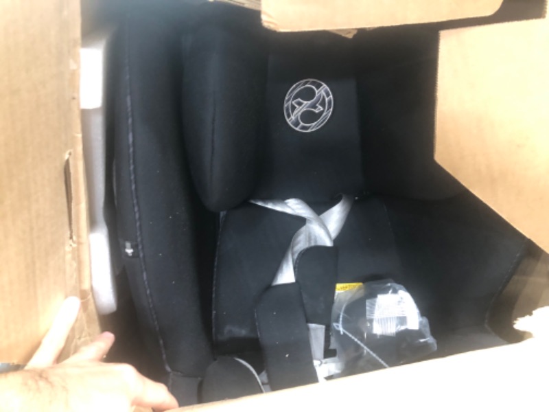 Photo 2 of Cybex Sirona S with Convertible Car Seat, 360° Rotating Seat, Rear-Facing or Forward-Facing Car Seat, Easy Installation, SensorSafe Chest Clip, Instant Safety Alerts, Urban Black Car Seat Urban Black