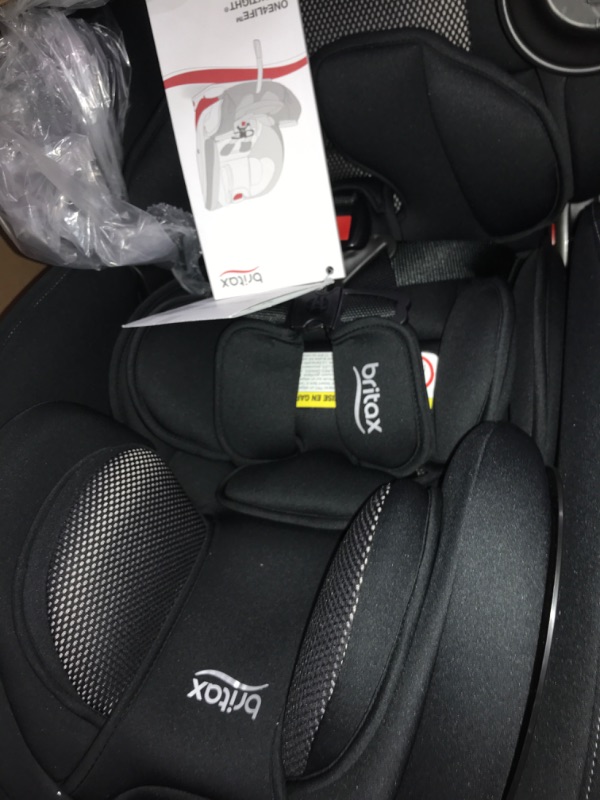 Photo 3 of Britax One4Life Convertible Car Seat, 10 Years of Use from 5 to 120 Pounds, Converts from Rear-Facing Infant Car Seat to Forward-Facing Booster Seat, Performance Fabric, Cool Flow Carbon