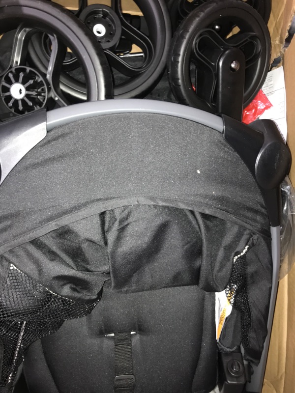 Photo 3 of Graco Modes Element Stroller | Baby Stroller with Reversible Seat, Extra Storage, Child Tray, Gotham Gotham Element