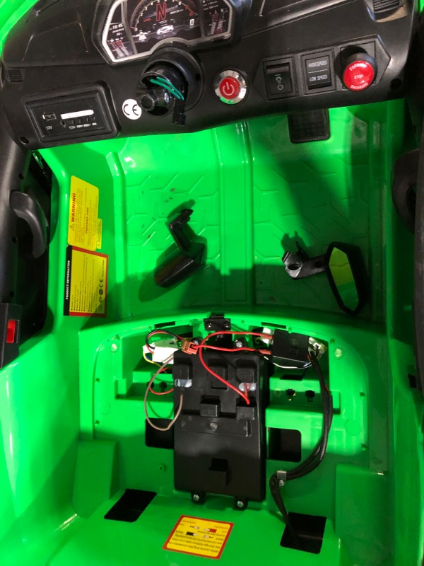 Photo 11 of *[FOR PARTS, READ NOTES]* Kidzone Kids 12V Electric Ride On Licensed Lamborghini Sian 