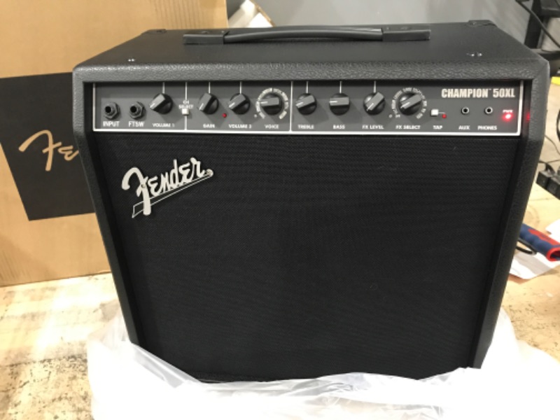 Photo 4 of ***POWERS ON*** Fender Champion 50XL Guitar Amplifier 50XL Amp Only