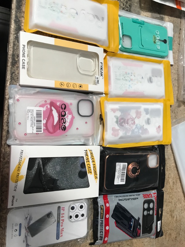 Photo 1 of 10 ITEMS PHONE CASE BUNDLE