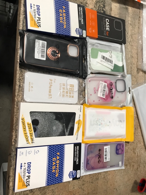 Photo 1 of 10 ITEMS PHONE CASE BUNDLE