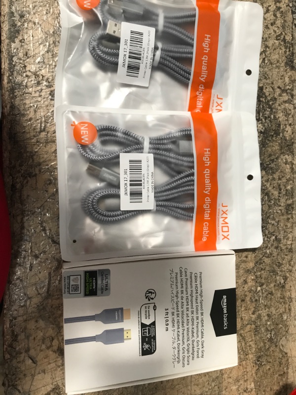 Photo 1 of 3 ITEMS HDMI/DIGITAL CORD BUNDLE