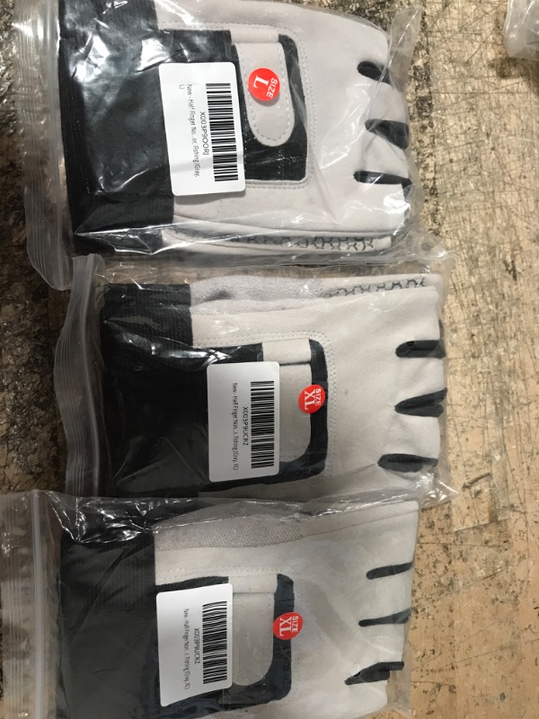 Photo 2 of 3 ITEMS Half Finger Non-Slip GLOVES BUNDLE