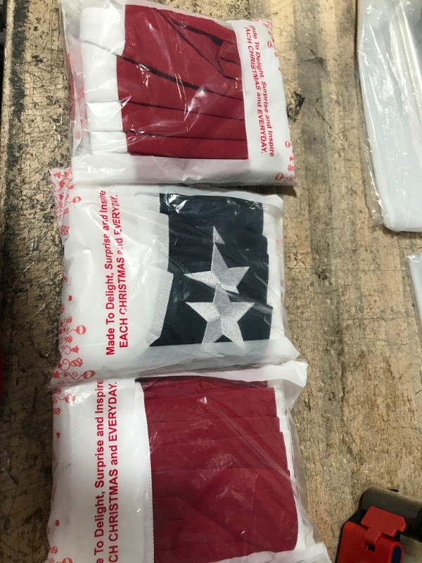 Photo 2 of 3 ITEMS USA Fan Flag BUNDLE