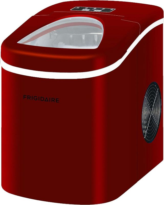 Photo 1 of * item used minor scratches * works but slow *
Frigidaire EFIC108-RED Compact Ice Maker (Red) Red Ice Maker