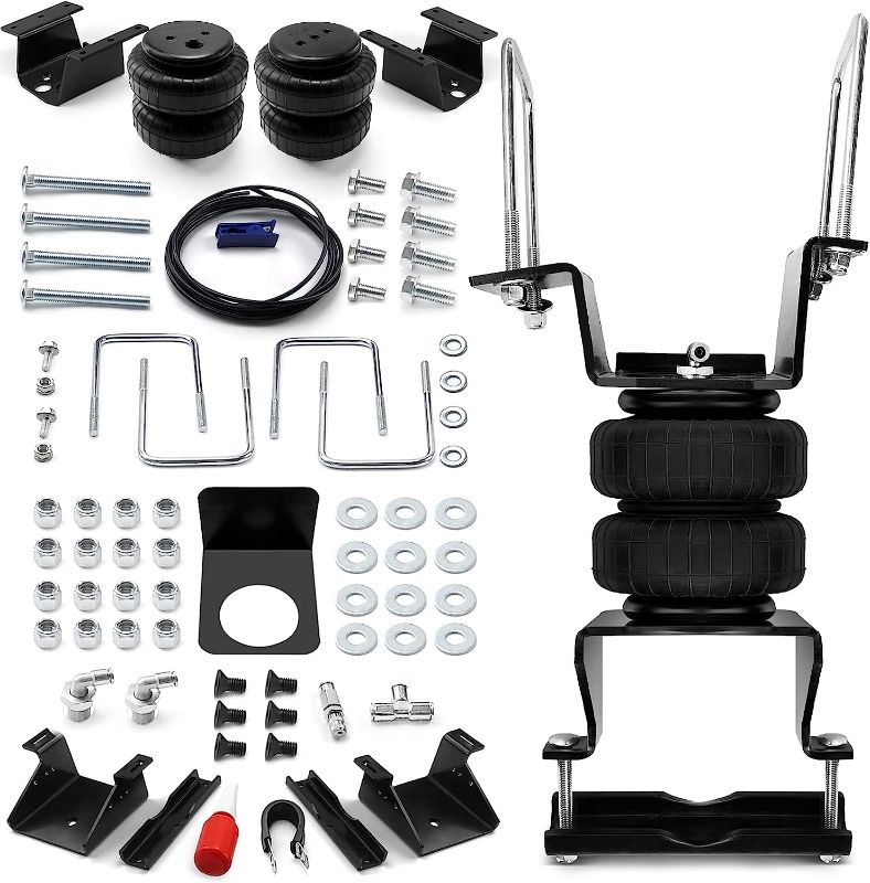 Photo 1 of KEIYSHOLCK Air Spring Bag Suspension Kit 5000lbs Compatible with 2011-2017 Chevrolet Silverado 2500/3500 HD, GMC Sierra 2500/3500 HD, Replaces TOW-GM11HD-001, Firestone 2613 Ride-Rite